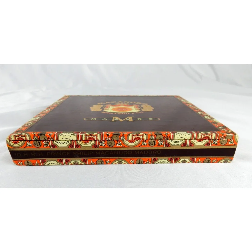 Macanudo Montego y Cia Maduro Cigar Box HRH Prince Philip Dominican Republic